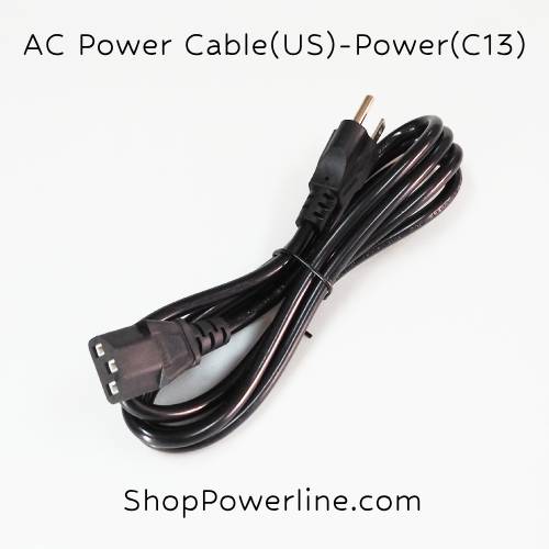 สายไฟ AC Power Cable(US) - Power(C13) (0.75mm)(1.8m)