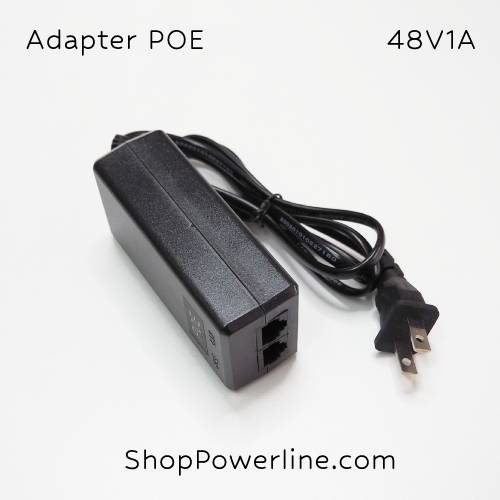 อะแดปเตอร์ Adapter POE 48V 1A 48W