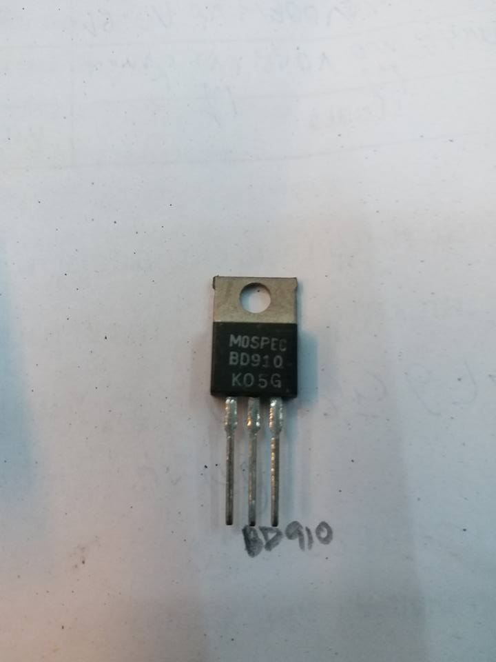 BD910ราคาตัวล่ะตัวถังTO-220ยี่ห้อMOSPEC