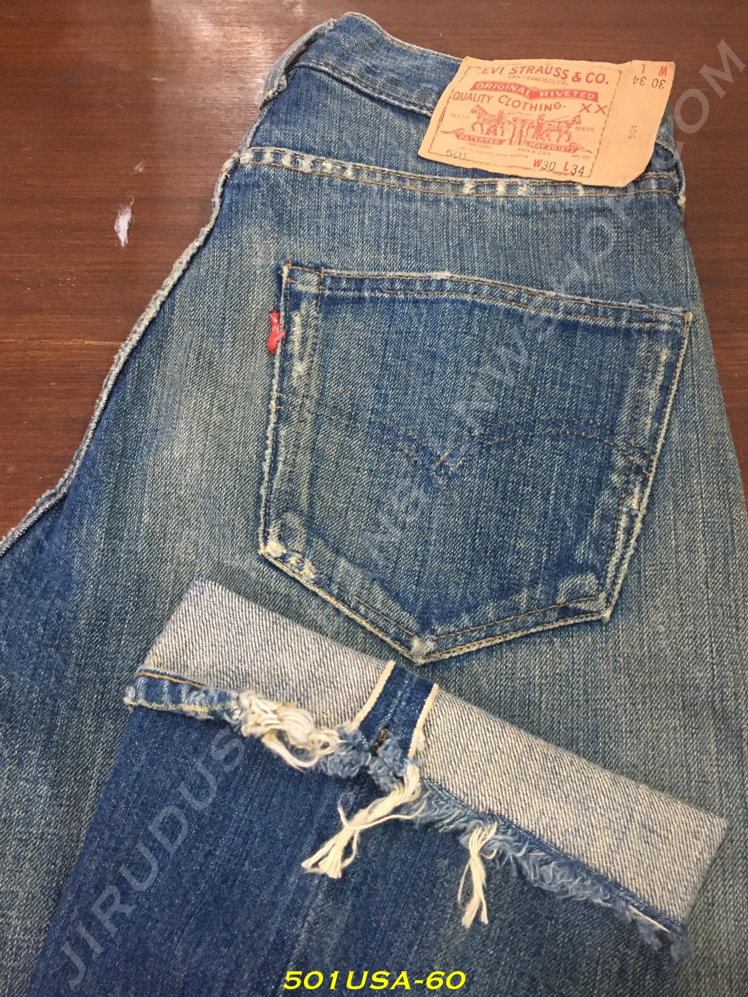60. ใหม่ - Levi’s LVC 501 RED TAB ริมแดง Made in USA เอว 30 ยาว 31