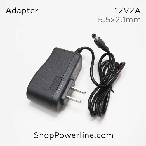 อะแดปเตอร์ Adapter CCTV 12V 2A (5.5x2.1mm)