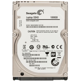 SSHD ฮาร์ดดิสก์ hybrid 1T ยี่ห้อ Seagate มาพร้อมกับ Flash Memory 8GB
