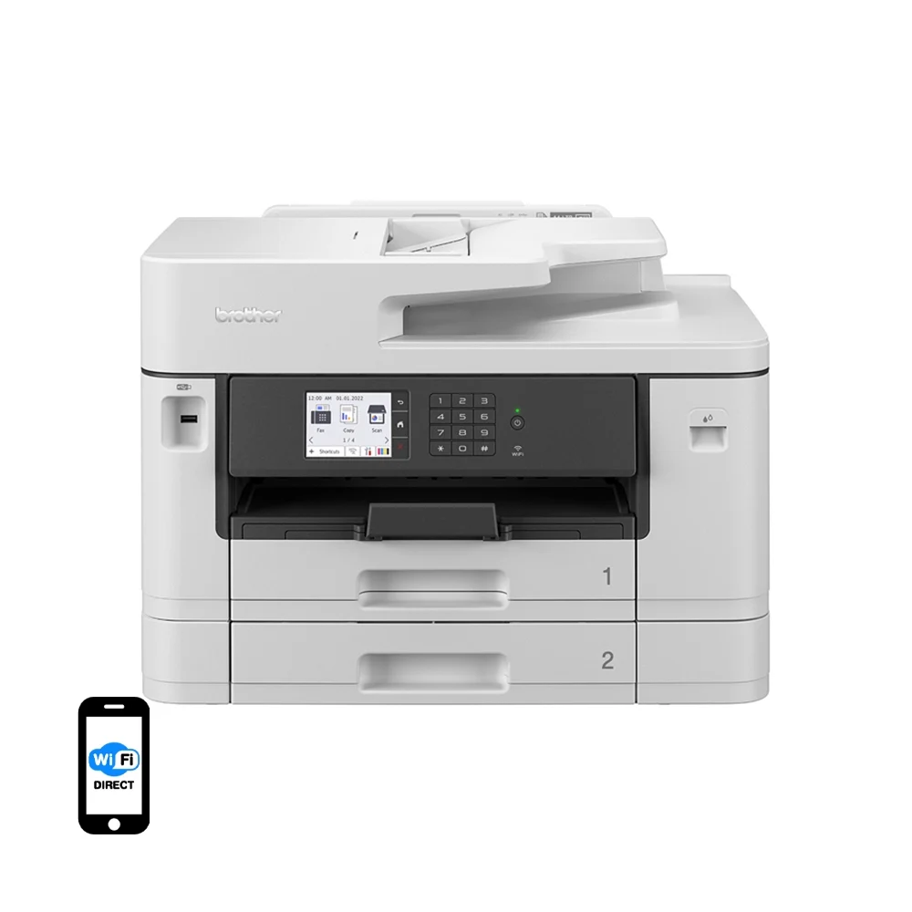 เครื่องปริ้นเตอร์มัลติฟังก์ชั่น เครื่องพิมพ์ BROTHER MFC-J2740DW (A4+ถาด1+ถาด2)