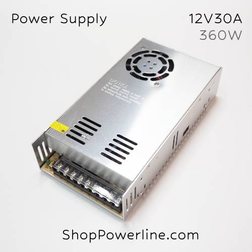 อุปกรณ์จ่ายไฟ Power Supply 12V 30A 360W
