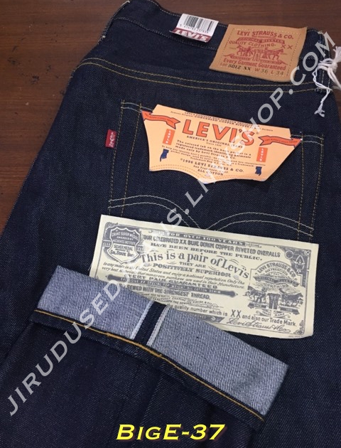 37. Levi’s 501Z XX BigE LVC 1954 เอว 37 ยาว 34 Made in USA