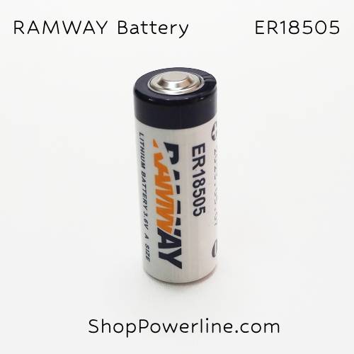 แบตเตอรี่ Battery RAMWAY (ER18505) 3.6V A 4000mAh