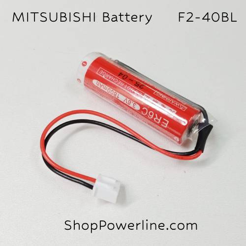 แบตเตอรี่ Battery Mitsubishi (ER6C, F2-40BL) 3.6V (White Plug)