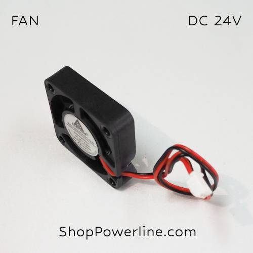 พัดลม Fan DC24V 40x40x10mm (2wire)