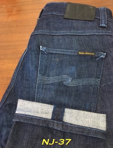 37. Nudie Grim Tim Dry Open Indigo เอว 32 ยาว 31