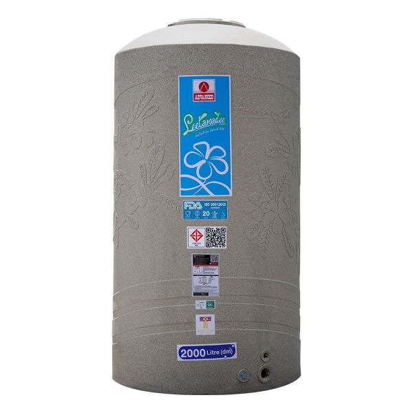 ถังเก็บน้ำบนดิน แอ็ดวานซ์ รุ่นลีลาวดี (Leelawadee) ขนาด 2000 ลิตร