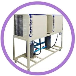 Air Cooled Chiller 8 - 150 Tons Plate Titanium