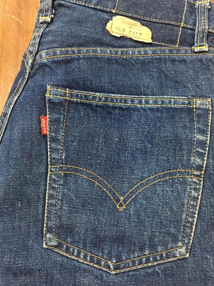 7. Levi's 505 0217 Big E Made in USA ปี 1969 เอว 28 ยาว 27