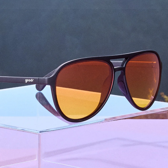 แว่น Goodr - Clear & Resin Danger - MG