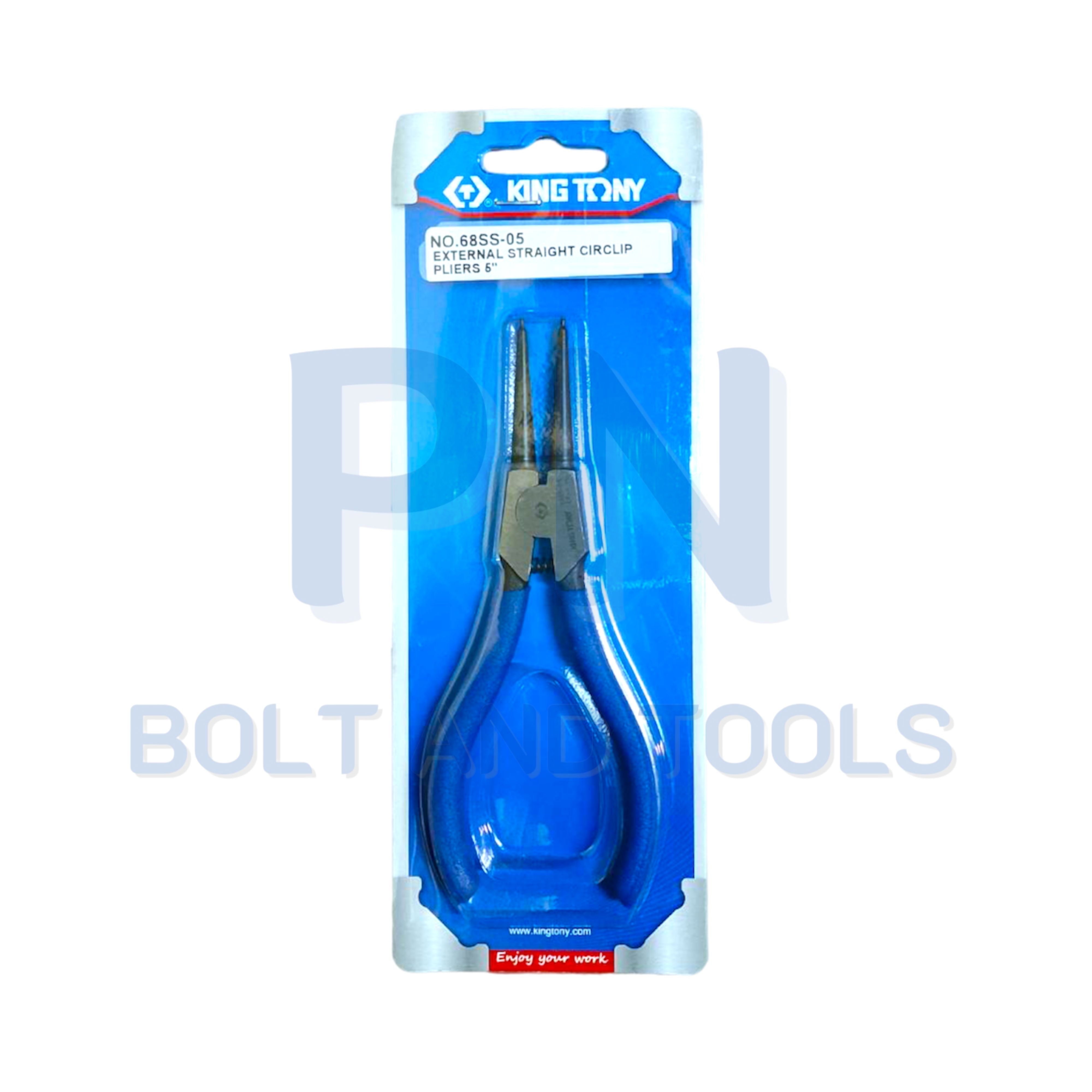 คีมถ่างแหวนปากตรง KINGTONY No.68SS Straight-nose Circlip Pliers