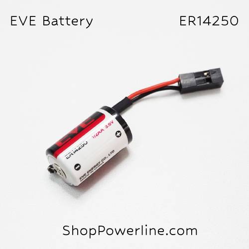แบตเตอรี่ Battery EVE (ER14250) 3.6V (Dupont2x2 Black Plug)