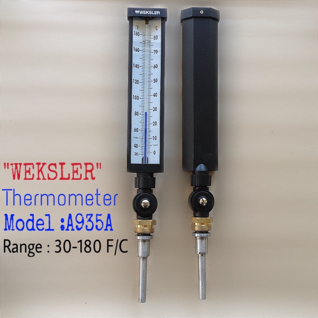 A935A 30/180 F 0/80 C WEKLSER THERMOMETER
