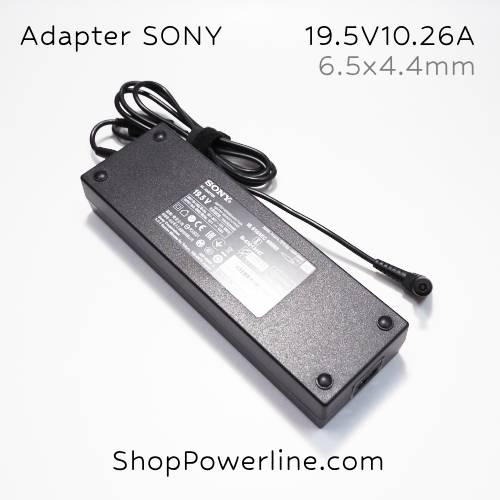 อะแดปเตอร์ Adapter SONY 19.5V 10.26A 200W (6.5x4.4mm)