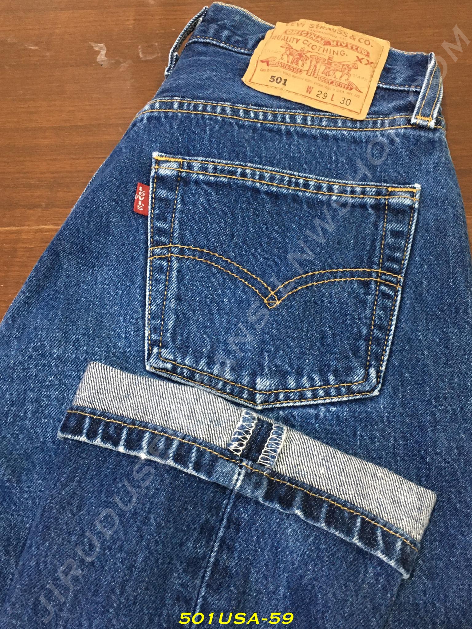 59. Levi’s 501 Women Made in USA ปี 2001 เอว 28 ยาว 30