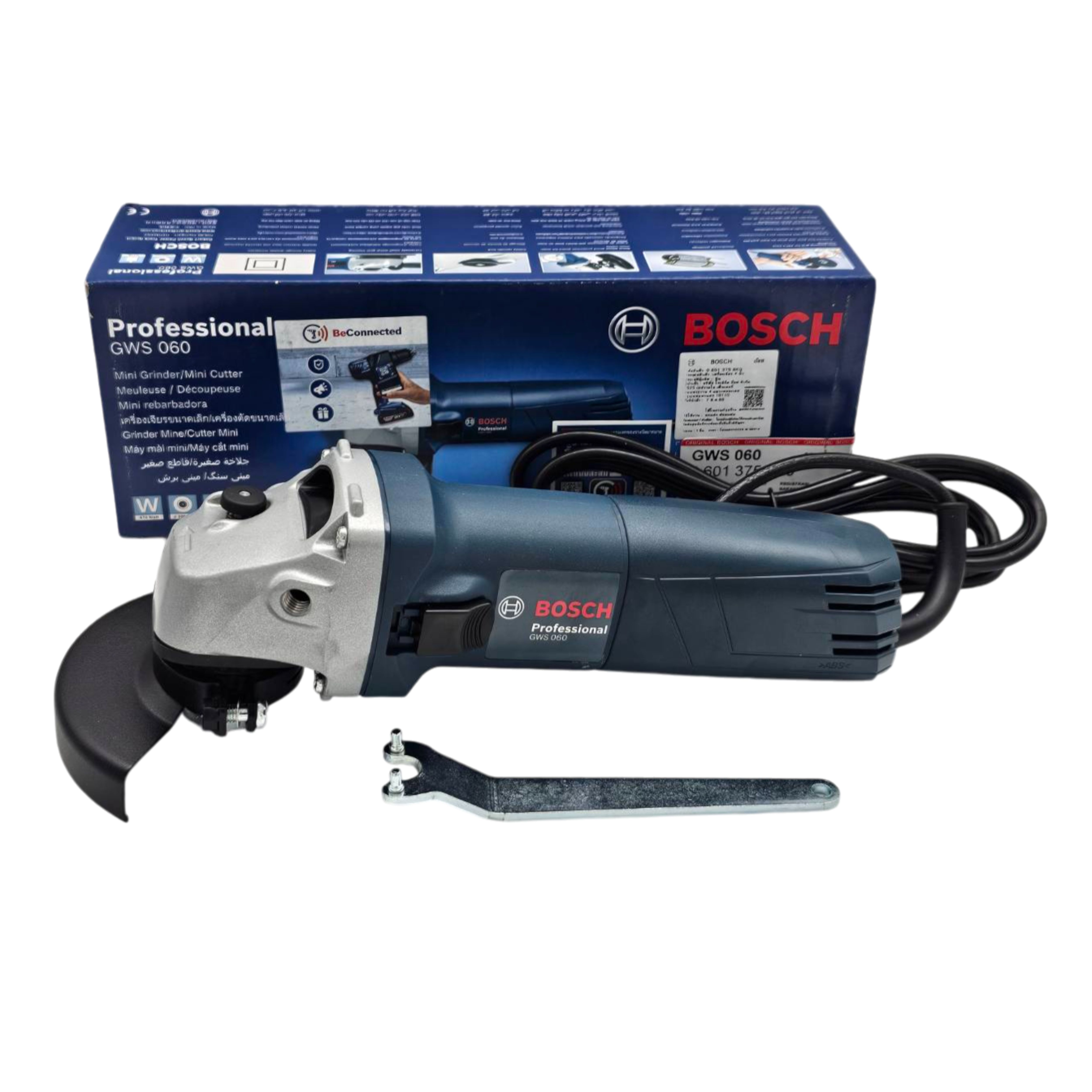 BOSCH เครื่องเจียร ขนาด 4 นิ้ว 670W รุ่น GWS 060 รับประกัน 6 เดือน (Angle Grinder)