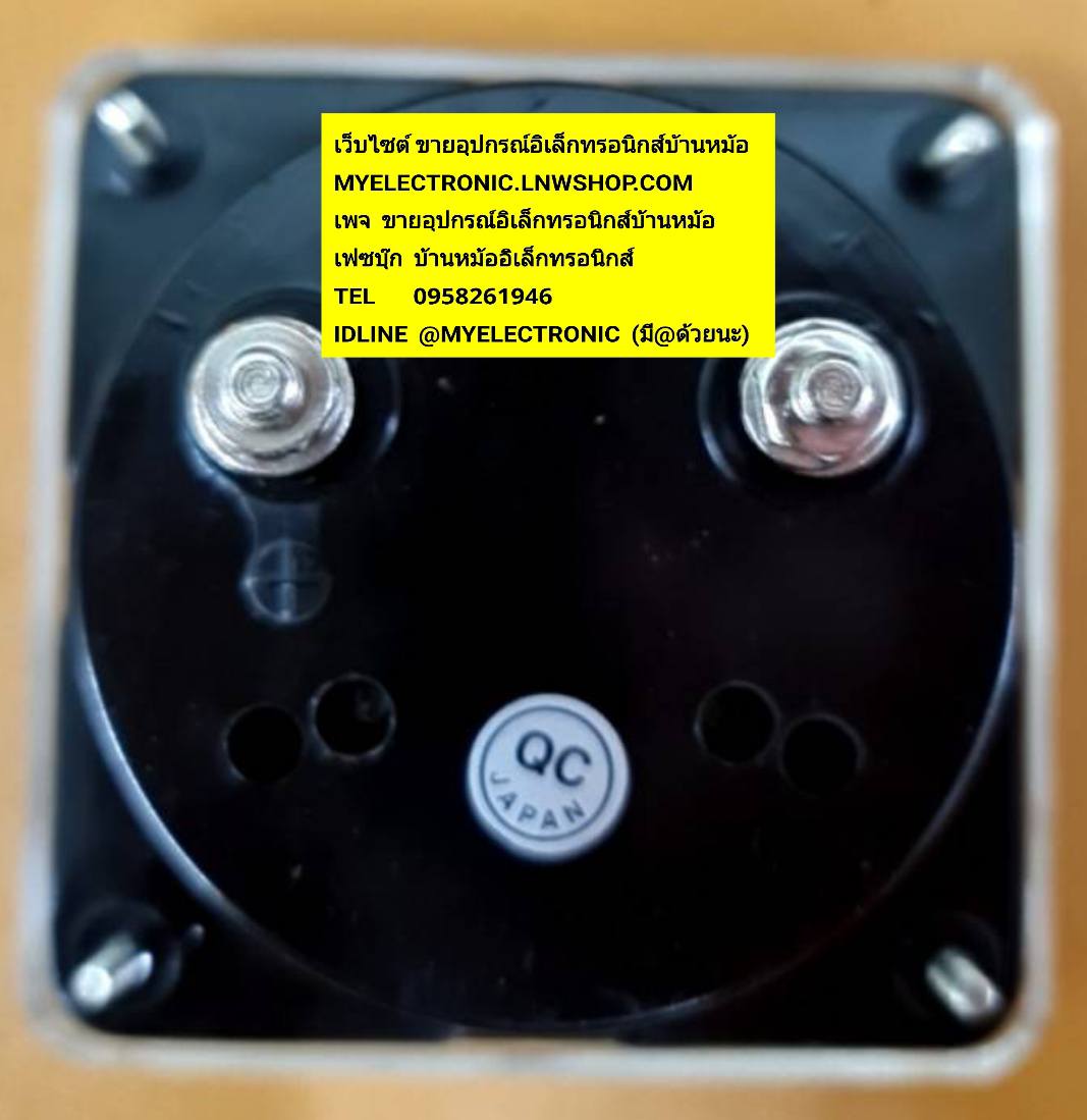 ขาย , มิเตอร์ , 500mA , AC , มิเตอร์500mA , รุ่น , TYPE , M65S , PANAL , METER , มิเตอร์ , 500mAAC , SIZE , ขนาด , 80×80MM. ขนาดเส้นผ่านศูนย์กลาง , ด้านหลัง , อ้วน , 65MM. , ยี่ห้อ , MATSUDENKI , MADE , IN , JAPAN , ของแท้ , ราคา , ตัวละ , . . . , หน่วย ,