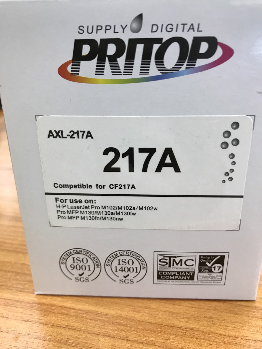 ตลับหมึกเทียบเท่า LASER HP 217A BK (ดำ)