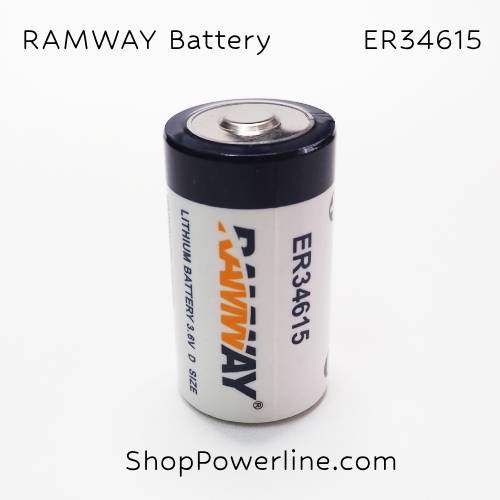 แบตเตอรี่ Battery RAMWAY (ER34615) 3.6V D 19000mAh