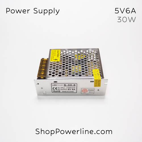 อุปกรณ์จ่ายไฟ Power Supply 5V 6A 30W