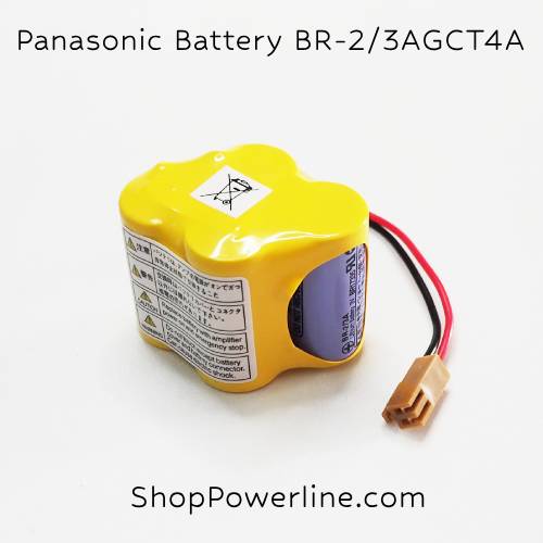 แบตเตอรี่ Battery Panasonic (BR-2/3AGCT4A, A98L-0031-0025) 6V (Brown Plug)