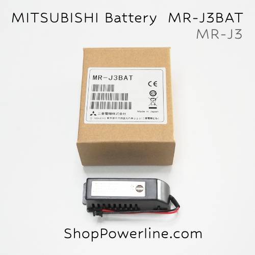 แบตเตอรี่ Battery Mitsubishi (MR-J3BAT) 3.6V (Black Plug)