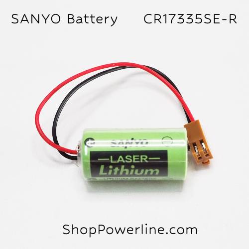 แบตเตอรี่ Battery SANYO (CR17335SE-R, A98L-0031-0006) 3V (Brown Plug)