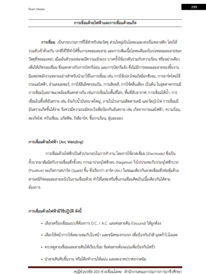 โหลดแนวข้อสอบ ครูผู้ช่วย ช่างเชื่อมโลหะ สำนักงานคณะกรรมการการอาชีวศึกษา
