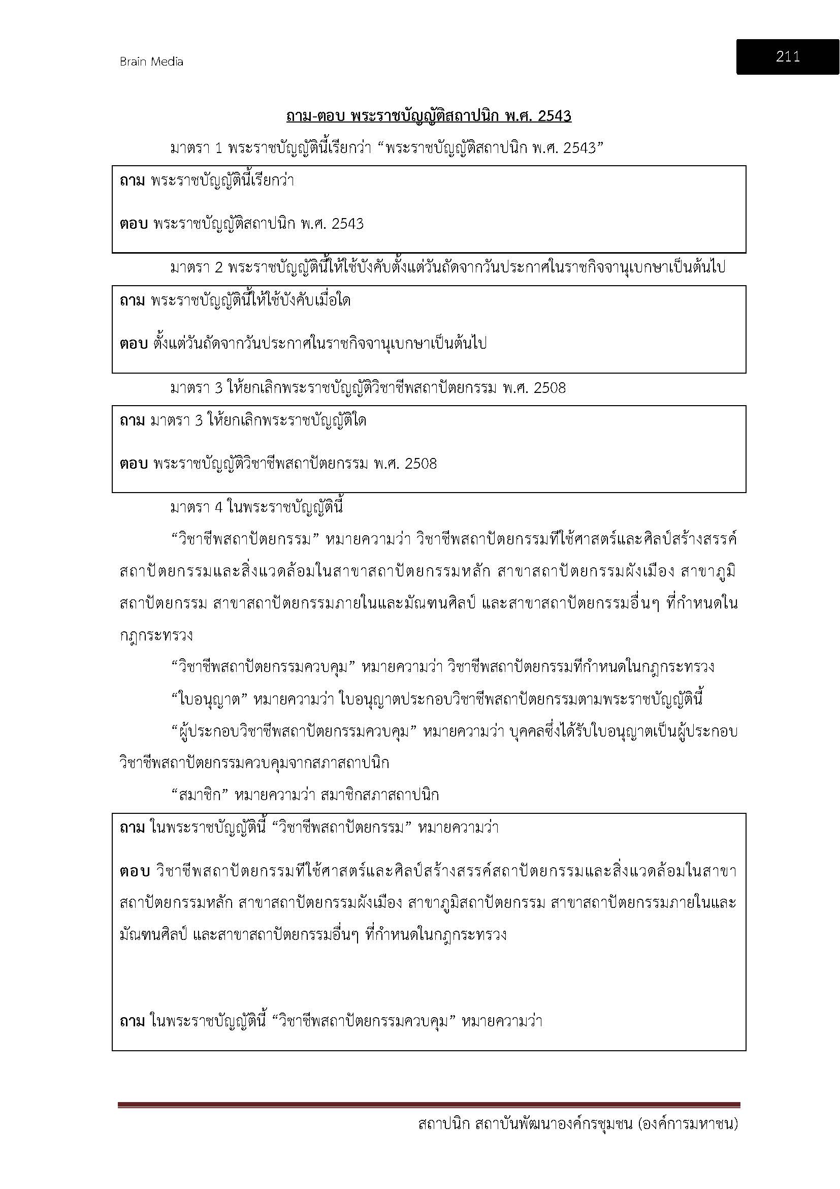 โหลดแนวข้อสอบ สถาปนิก สถาบันพัฒนาองค์กรชุมชน (องค์การมหาชน)