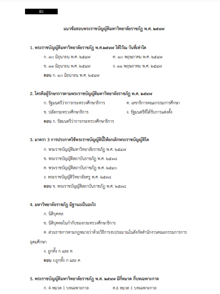 โหลดแนวข้อสอบ เจ้าหน้าที่ประสานงาน มหาวิทยาลัยราชภัฏภูเก็ต