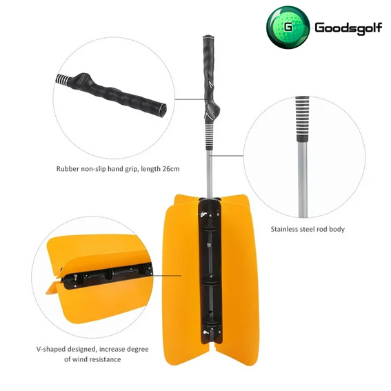 Golf Swing Fan อุปกรณ์กอล์ฟ Golf Swing Training