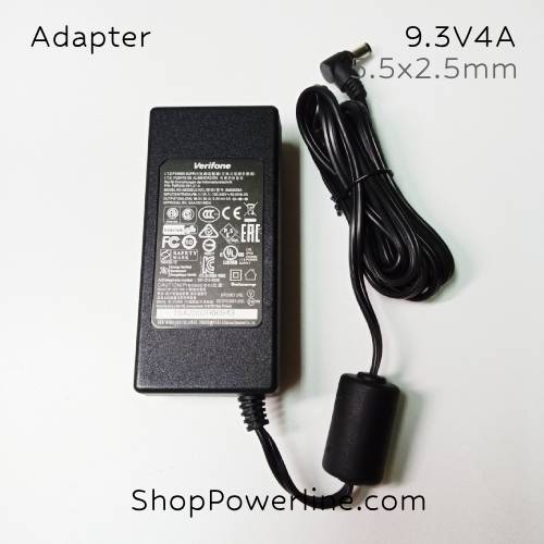 อะแดปเตอร์ Adapter 9.3V 4A (5.5x2.5,2.1mm) Verifone