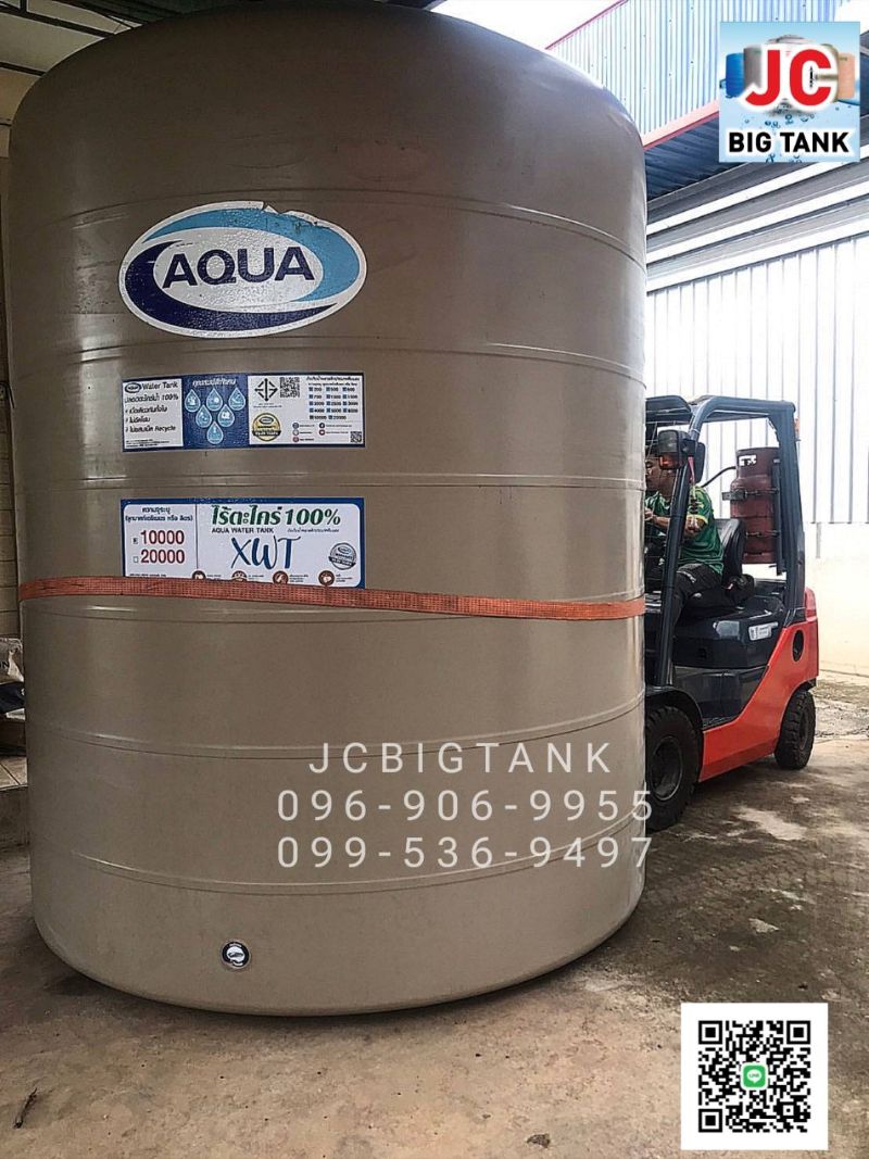 ถังเก็บน้ำบนดินอควา ขนาดใหญ่ AQUA รุ่น XWT ขนาด 10000 ลิตร