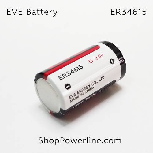 แบตเตอรี่ Battery EVE (ER34615) 3.6V D 19000mAh