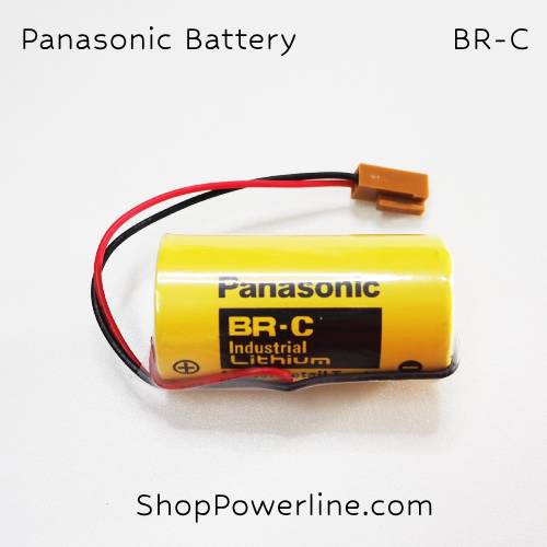 แบตเตอรี่ Battery Panasonic (BR-C, A98L-0031-0007) 3V (Brown Plug)