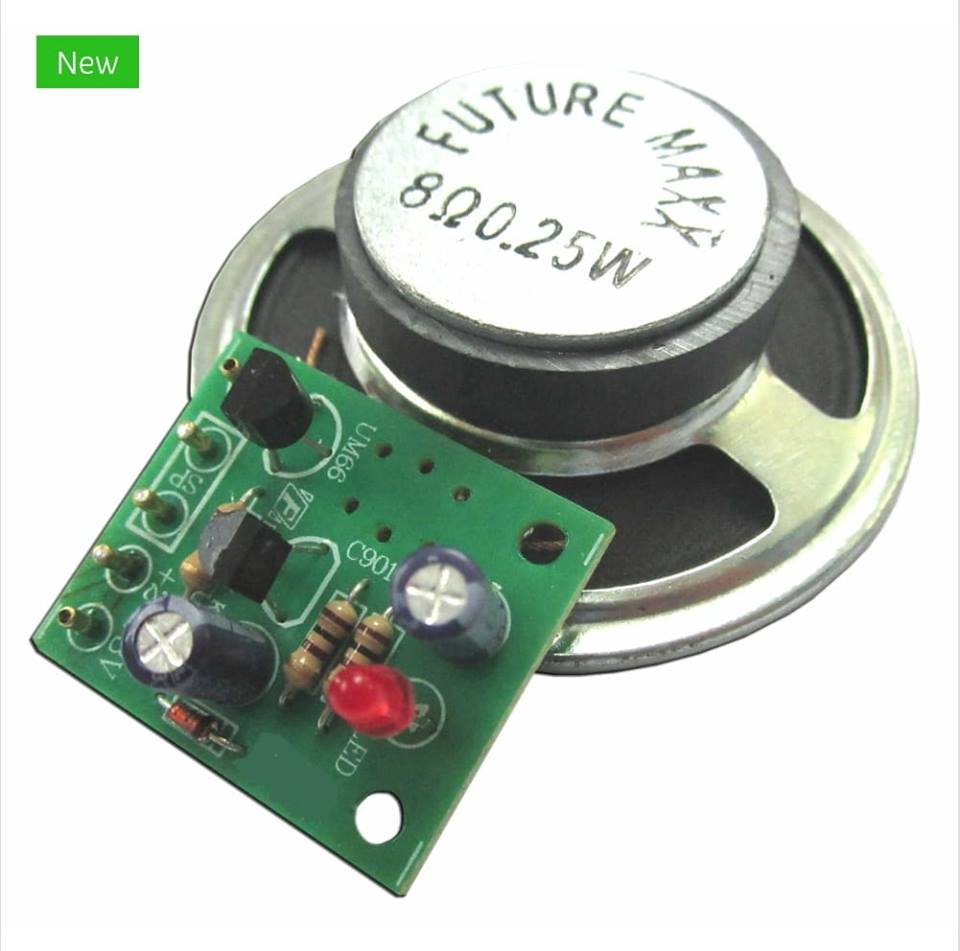 FK287ชุดเสียงเพลงวันคริสต์มาสชุดคิทยังไม่ประกอบลงปริ้นยี่ห้อFUTUREKITราคาชุดละ