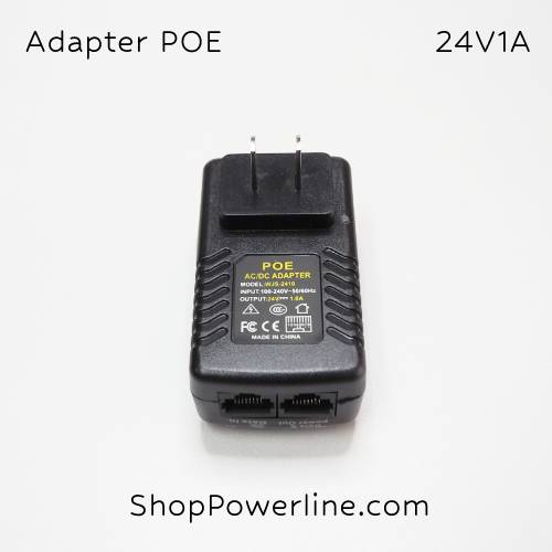 อะแดปเตอร์ Adapter POE 24V 1A 24W