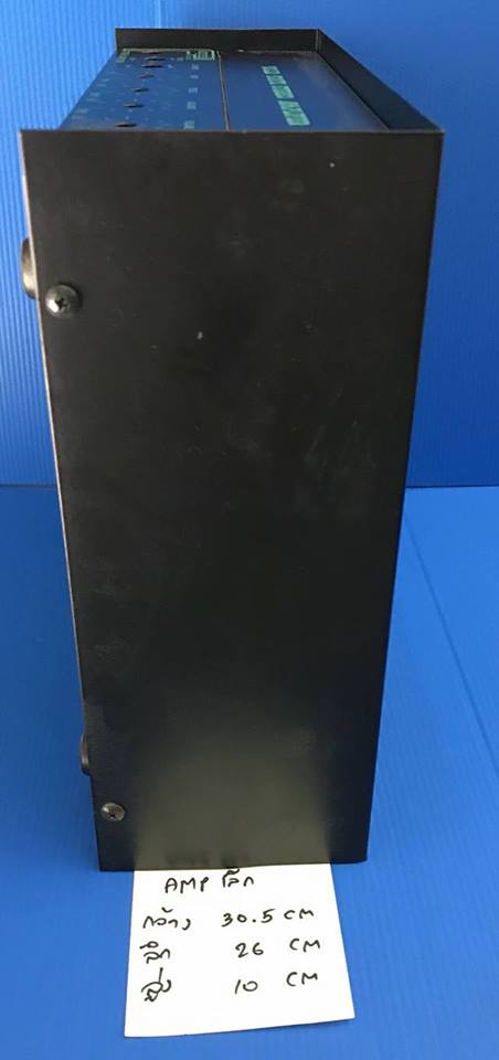 กล่องขยายกล่องแอมป์เล็กกล่องเพาว์เวอร์แอมป์เปล่าอักษรเขียวใบเล็ก(ใบบน)ขนาดกว้าง31ซม.สูง10ซม.ลึก26.5ซม.ราคาใบล่ะ