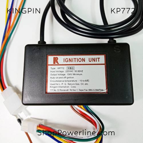 Ignition Unit KINGPIN (KP772) 15KV
