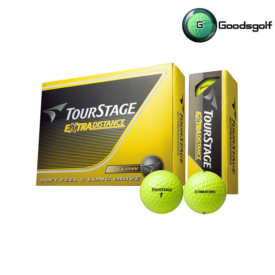 ลูกกอล์ฟ TourStage - Extra Distance Yellow