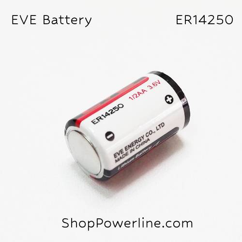 แบตเตอรี่ Battery EVE (ER14250) 3.6V 1/2AA 1200mAh