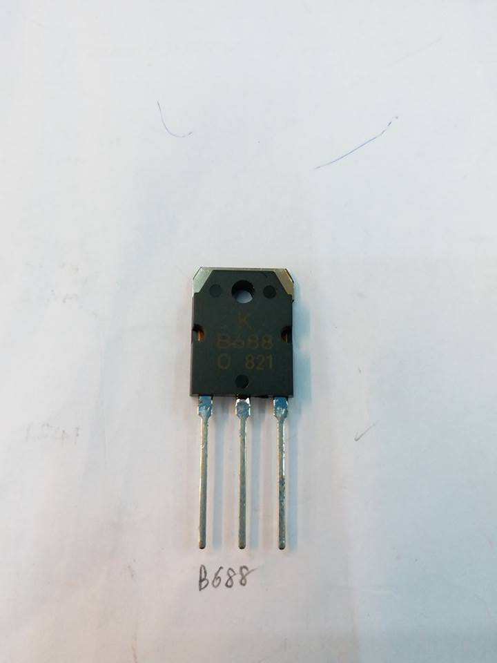 ขาย 2SB688 ทรานซิสเตอร์ ขยาย TRANSITOR ยี่ห้อKEC B688 ราคาตัวล่ะ บาท