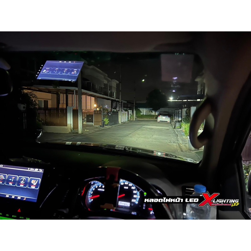 ของแท้ประกัน 3 ปี - F9 PRO หลอดไฟหน้ารถยนต์ LED สว่างสุด 30000LM 6000K 170W CSP 3570 LED Chip 30000LM Canbus rate: 98%