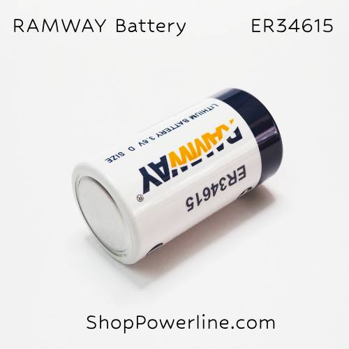 แบตเตอรี่ Battery RAMWAY (ER34615) 3.6V D 19000mAh