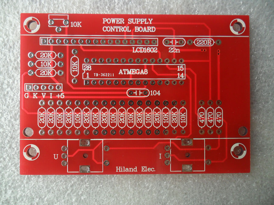 ชุดคิทวงจร Regulator 0-28V 1mA-2A มีหน้าจอ ปรับค่ากระแสและแรงดันได้ (แบบยังไม่ได้บัดกรี)