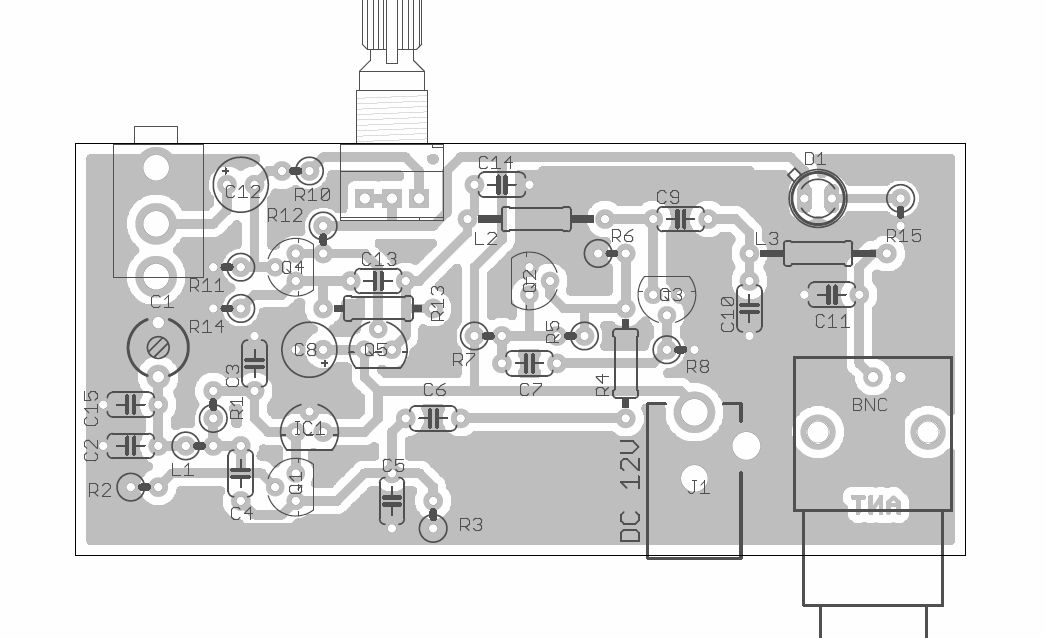 ชุดคิทเครื่องส่งวิทยุ AM กำลังส่ง 50 mW เพื่อการศึกษา (ยังไม่ได้ประกอบ)