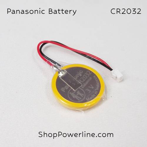 แบตเตอรี่ Battery Panasonic (CR2032) 3V (Square Hole Plug)